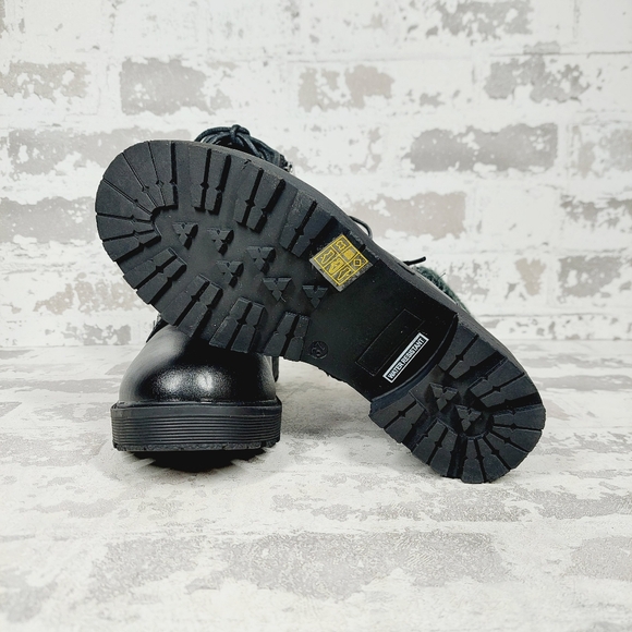 NEW AquaDiva Women's Black BRITT Leather Lace-Up Boots W625 - Picture 9 of 12